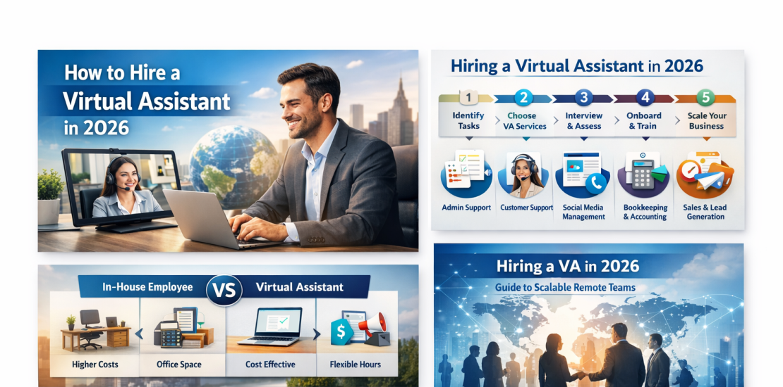 How to hire a virtual assistant in 2026 for business growth and remote staffing